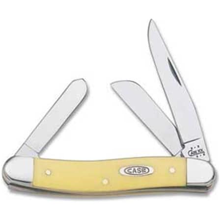Case Cutlery 35 Case Knife Yellow Handle C00035