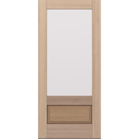 Doornmore G7501, 37.75" x 82" ( 36" Door) Left Hand, Mahogany 3/4 Lite Exterior Door G7501-SW-3680_1_LI