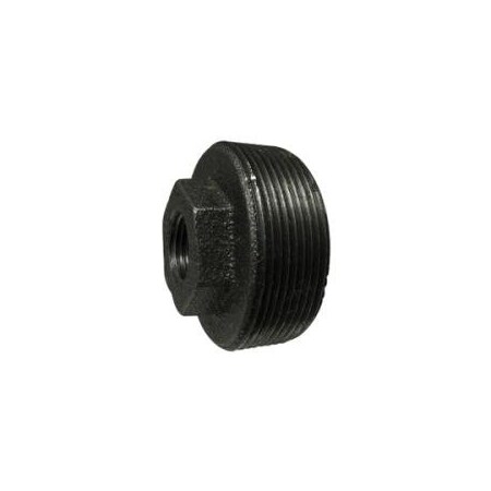 Midland Industries BUSHING HEX RDCR 6IN MPT 4IN FPT IRON BK 65545