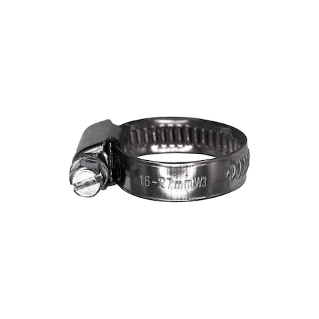 Auveco German/European Style Hose Clamps. 16mm-27mm, 10PK 25305