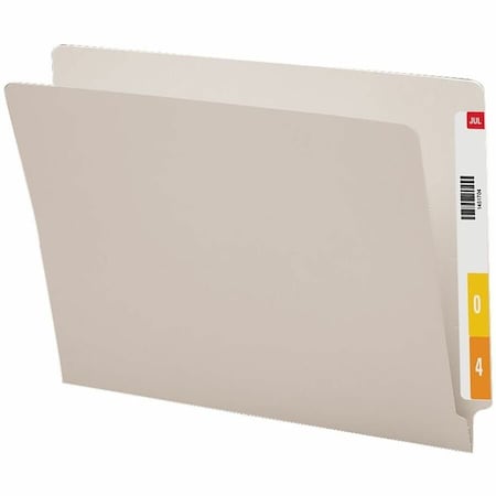 Smead File Folder End Tab, Gray, PK100 25310