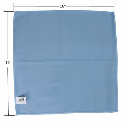Genuine Joe Microfiber Cleaning Cloths - 16 x 16 - Assorted Colors - 4 Per Bag, 9PK GJO48261CT