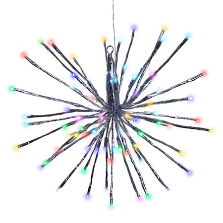 Celebrations Platinum LED RGBW Radiant Blast 16 in. Hanging Decor BR16RBA