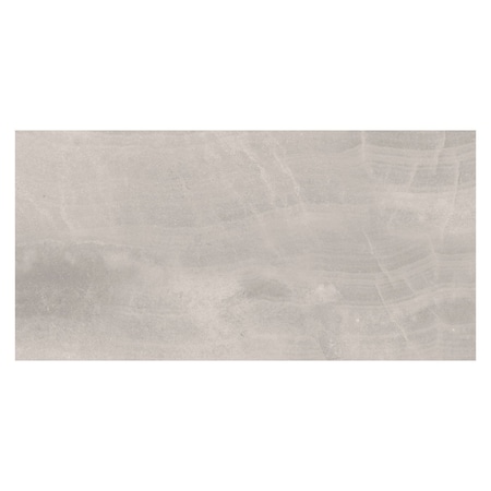 Andova Tiles Sillion Grey 24-in. x 48-in. Matte Large Format Concrete Look Porcelain Floor and Wall Tile, 50PK ANDSILL1461