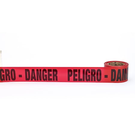 Mutual Industries Barricade tape Peligro Danger 300', 16PK 17779-52-0300