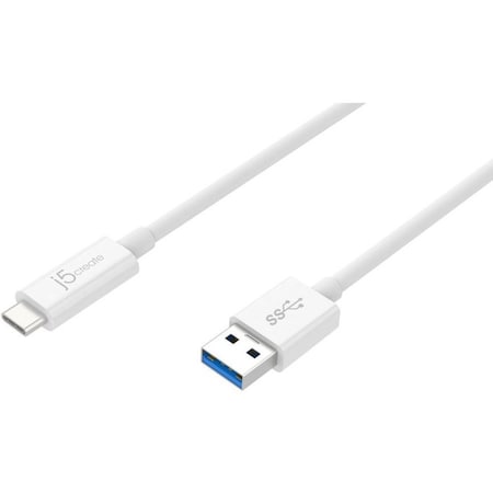 J5 Create USB TYPE-C 3.1 TO TYPE-A CABLE JUCX06