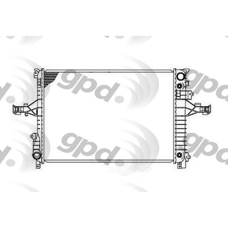 Global Parts Distributors Radiator 2805C