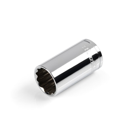 Tekton 3/8 Inch Drive x 18 mm Semi-Deep 12-Point Socket SHD14318
