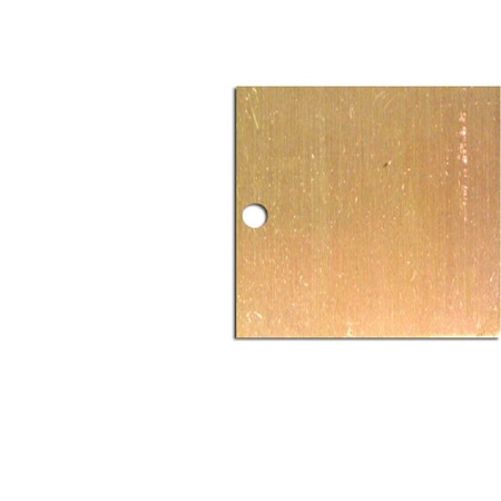 Nmc Valve Tags, Alum030 Square 1.5 BVT5S
