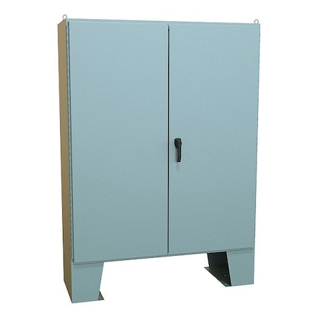 Hammond Handle Electrical Enclosure, 72 in H, 21 in D, 60 in W, 12, Steel 1422E20F