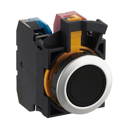 Idec Pushbutton 22MM 1NC Black CW4B-M1E01B