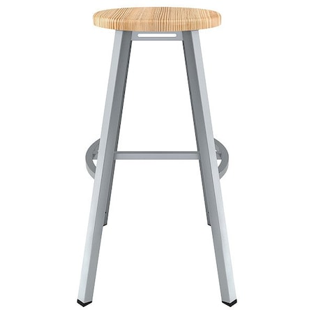 National Public Seating Butcherblock Stool, 30 TTSG30-BB