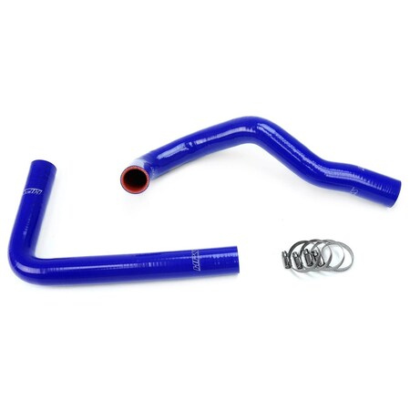 Hps Performance High Temp Reinforced Silicone Radiator Coolant Hose Kit, Blue,  57-1067-BLUE