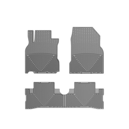 Weathertech Grey, Front and Rear All Weather Floor Mats W190GR-W208GR