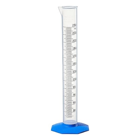 Nalgene Graduated Cylinder, Colorless, PK12 3662-0250