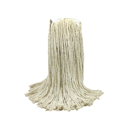 Bsl Premium Cotton Cut-End Wet Mop Head, Narrow Band 32 oz, PK6 3835-6