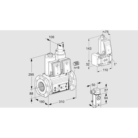 Honeywell Kromschroder VCS780F05NLWR3E/P3PP/PPZ- KS88204099
