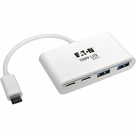 Tripp Lite 4-PORT USB 3.1 GEN 1 PORTABLE HUB, USB-C TO X2 USB-A AND X2 USB-C U460-004-2A2C