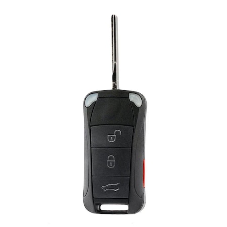 Aks Keys 2000 - 2004 Porsche Cayenne Flip Key 4B Fob FCC# KR55WK45032 - Aftermarket RC-PORSCHE-04C