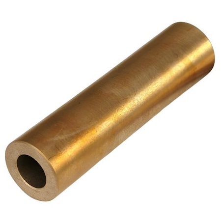 Southern Copper SAE 841 Bronze Cored Bar/Tube 1.125 in Outer Diameter 0.25 in Wall Thickness 6.5 in Length SAE841TUBE1125-250-6500