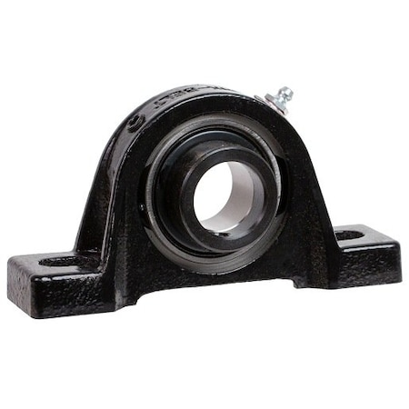 Link-Belt Pillow Block Bearing, 2 Bolt Pillow Block, 1-11/16 in. Bore, 2-1/8 in. Base to Center Height P3W227E