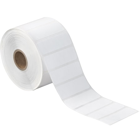 Tape Logic 2 1/4 x 3/4in White Removable Direct Desktop Thermal Labels, 12PK THD103R