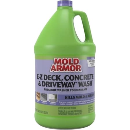 Mold Armor E-Z Pressure Washer Concentrate, Liquid, 1 gal Plastic Jug FG582M