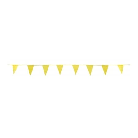 Mutual Industries YELLOW PENNANT FLAGS, 10PK 14991-41