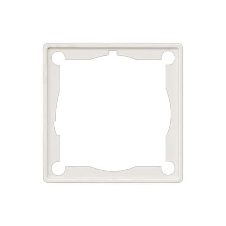 Siemens DELTA line, titanium white intermediate frame 55x 55 mm for devices with central 5TG2557