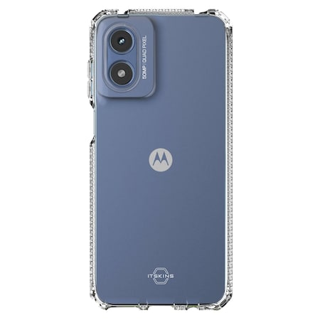 Spectrum_r Clear Case For Motorola Moto G Power 5g 2024, Transparent