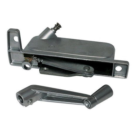 Barton Kramer Silver Aluminum Left Awning Window Operator for Miami 5495346