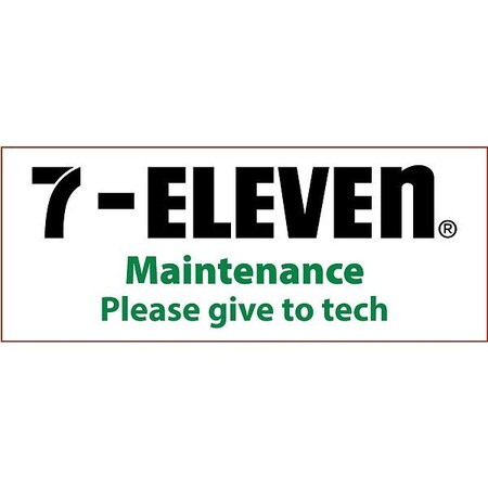 Accuform Packing Tape, 7Eleven, 2in x110YD, PK36 PKTPQ861554AB