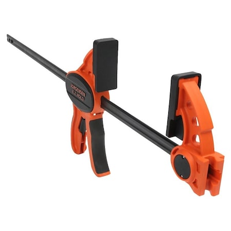 Pony Bar Clamp, Clamping Range: 18 in, Comfort Grip Handle 33418