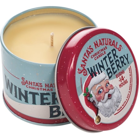 Santas Naturals 3.5 Oz. Winter Berry Candle Trio, 3PK SN013-WB-C6