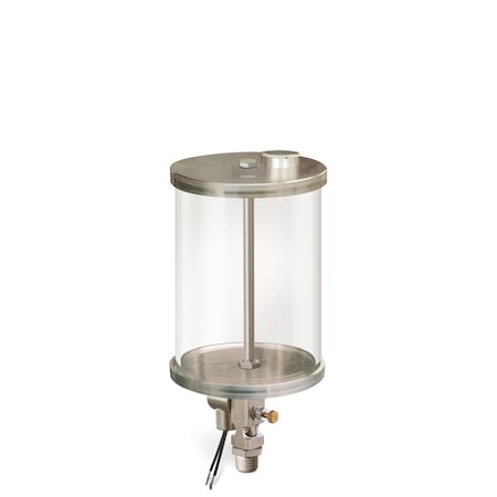 Oil-Rite Electro Oiler, 1/2 Gal, Acrylic, With Filter, 120/60 Solenoid Shutoff, 1/2 Male Npt, 1 Feed B1875-064A2B1S41206W