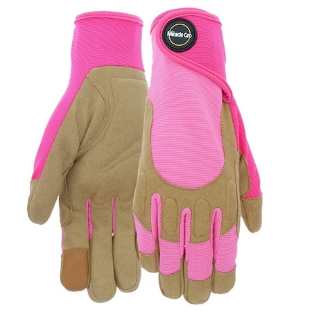 Miracle-Gro GLOVE HI-DEX WOMENS LTHR XS/S MG86208/WXS