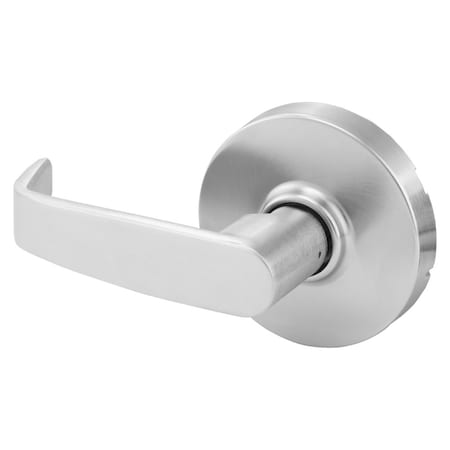 Sargent Grade 1 Double Lever Pull Trim, L Lever, L Rose, Dummy Latch Plate, Non-Keyed, Satin Chrome Finish,  10XU94-2 LL 26D