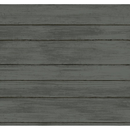 York Wallcoverings Broad Side Black Wallpaper ND3055N