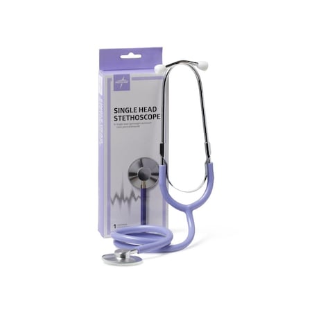 Medline Single-Head Stethoscope, Lavender MDS926105