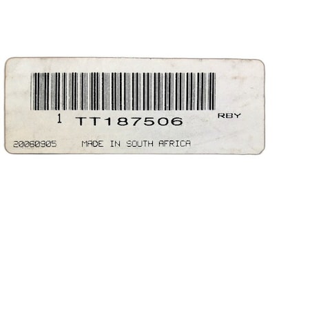 John Deere PLATE, OEM TT187506