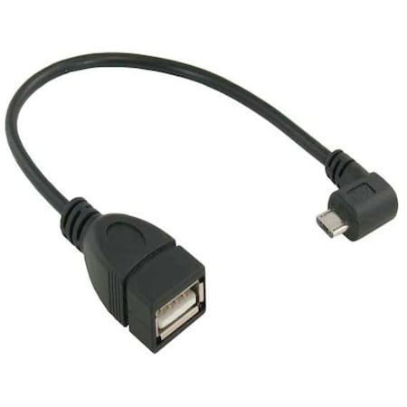 Sanoxy Micro USB OTG On-The-Go Male to USB 2.0 Female Adapter SNX-CBL-LDR-U2222-1300
