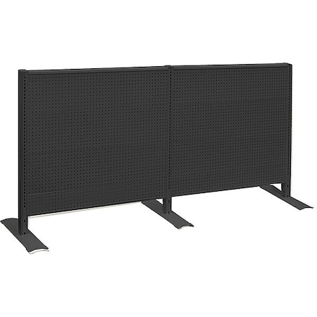 Specialty Store Services Add-On Unit, Blk, 49 in H, 54 in W 97747BM