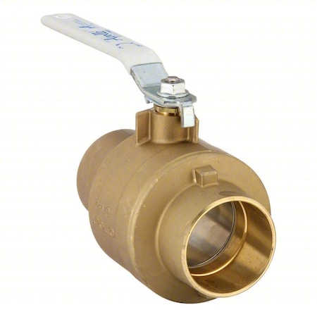 Apollo Valves Manual 2-Way Ball Valve, Sweat, Brass 77FLF24901