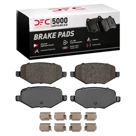 Dfc 5000 Advanced Disc Brake Pad Set,  1551-1377-01