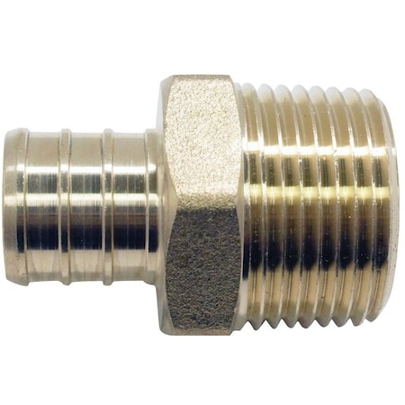 Apollo Valves Adapter Pex 1In Brass Male APXMA11