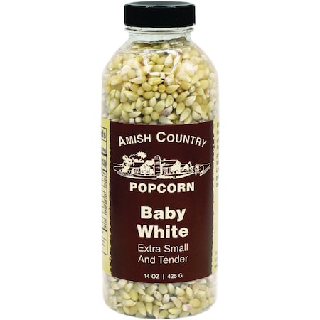 Amish Country Popcorn 14 Oz. Baby White Popcorn 22915 W BW
