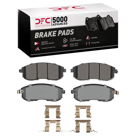 Dfc 5000 Advanced Disc Brake Pad Set, 1551-0815-01