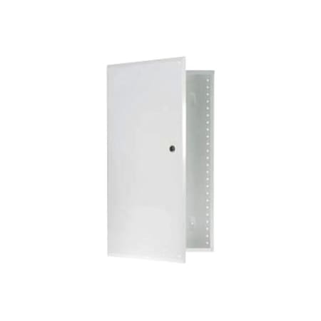 On-Q 42 inch Hinged Door Cover Metal Enclosure - White EN4250