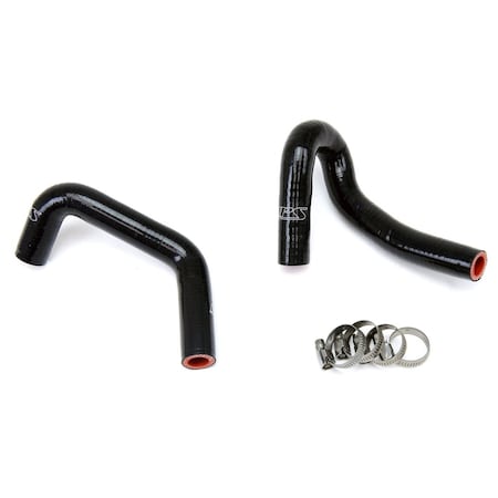 Hps Performance High Temp Reinforced Silicone Heater Coolant Hose Kit, Black,  57-1311-BLK