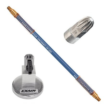 Exair Blow Off Station, 24 in Hose L, 14 scfm 1100-9324